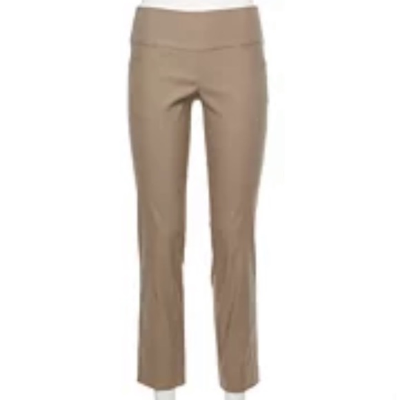 NWT Apt 9 Millennium straight leg pants 8P short - Picture 1 of 9